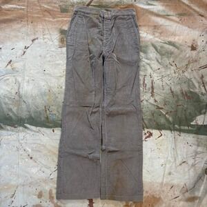 Vintage 1980s Levi's Gray Corduroy Pants Measure 30x33
